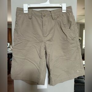 Men’s Northface hybrid Shorts - khaki - size 34